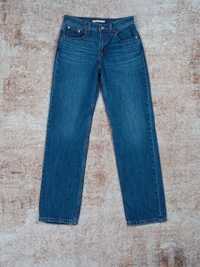 Levis Low Pro Straight Jeans Womens Size 25